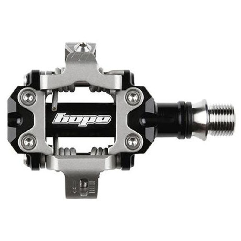 Hope Union RC Pedals – Dual Sided Clipless 9/16 Black