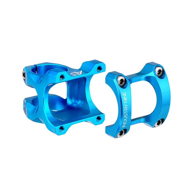 Industry Nine A35 Stem – 50mm 35mm Clamp +/-6 1 1/8 Aluminum Turquoise