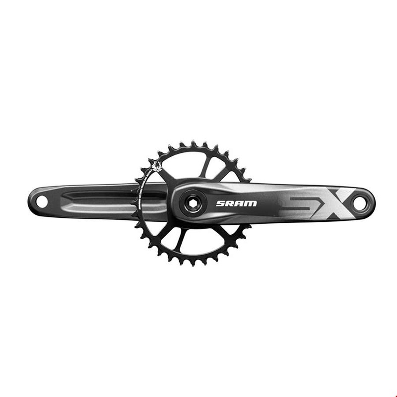 SRAM SX Eagle Crankset – 175mm 12-Speed 32t Direct Mount DUB Spindle Interface BLK A1