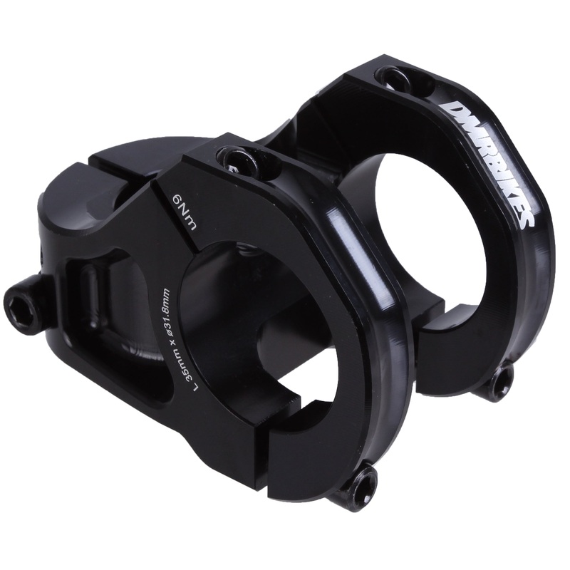 DMR Defy Stem – 35mm 31.8mm Clamp 5mm 1 1/8 Black