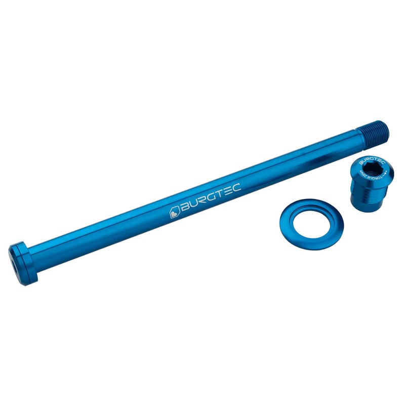 Burgtec Trek 184.5mm Rear Axle Deep Blue