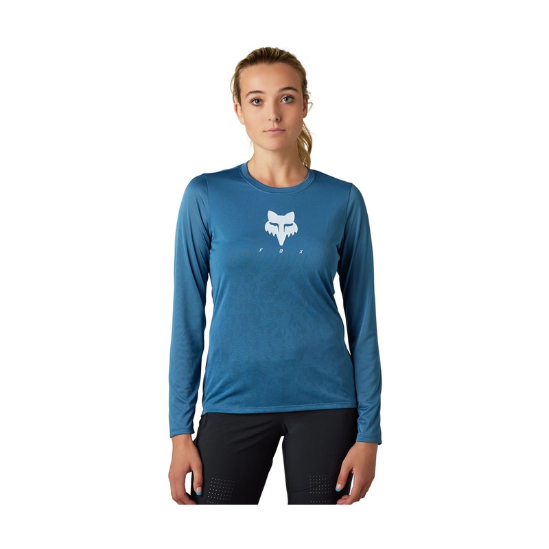 Fox Racing Ranger TruDri LS Women X-Large Dark Blue Jersey