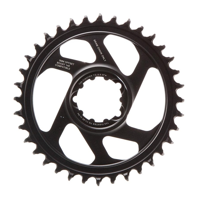 SRAM Eagle X-SYNC 2 Direct Mount Chainring – 36t Direct Mount 3mm Offset For Boost Lunar/Polar Grey