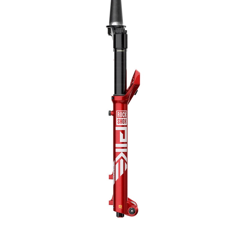 RockShox Pike Ultimate C2 Suspension Fork 27.5” DebonAir+ W/ButterCups 120mm 1-1/8”-1.5” 15x110mm TA Rake: 44mm Red