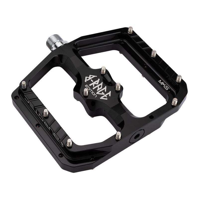 Burgtec Penthouse Flat MK5 B-Rage Edition Pedals Burg Black