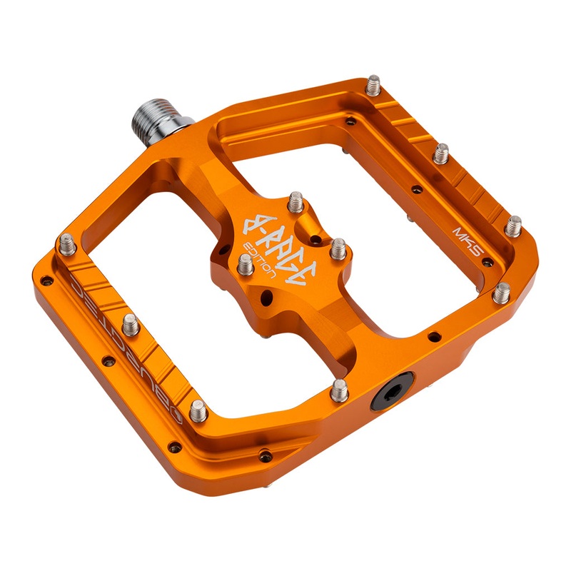 Burgtec Penthouse Flat MK5 B-Rage Edition Pedals Orange