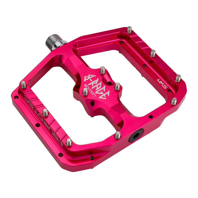 Burgtec Penthouse Flat MK5 B-Rage Edition Pedals Pink