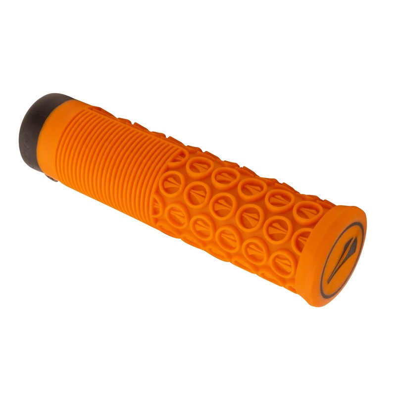 SDG Thrice 31 Lock-On MTB Grips – Orange
