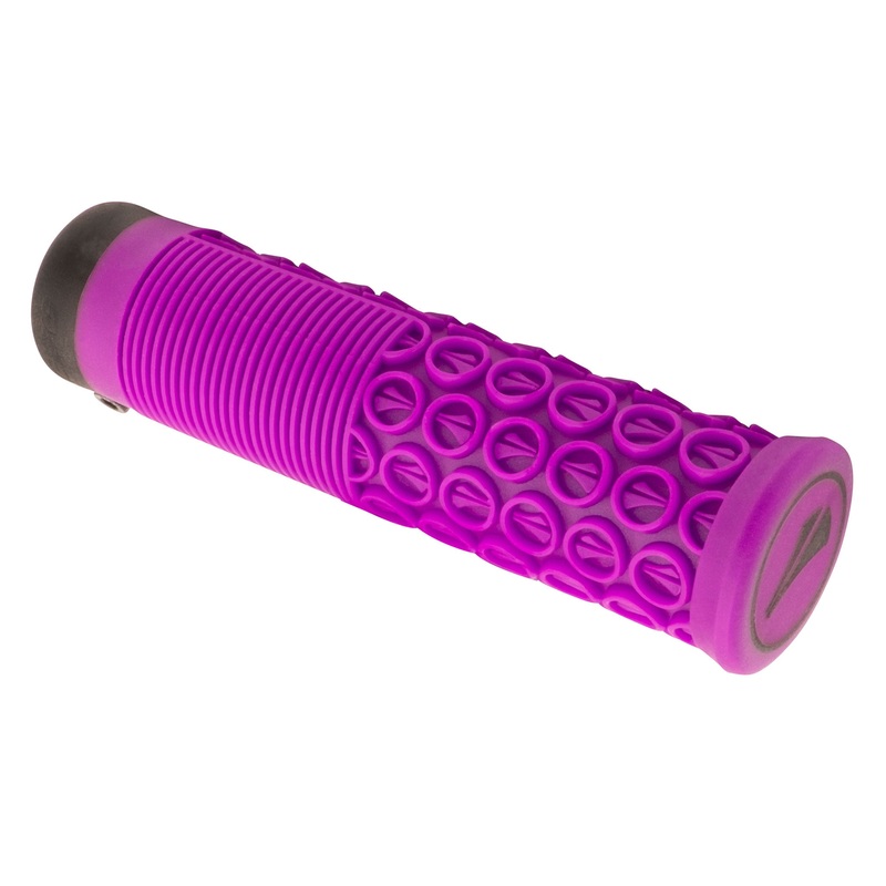 SDG Thrice 31 Lock-On MTB Grips – Purple