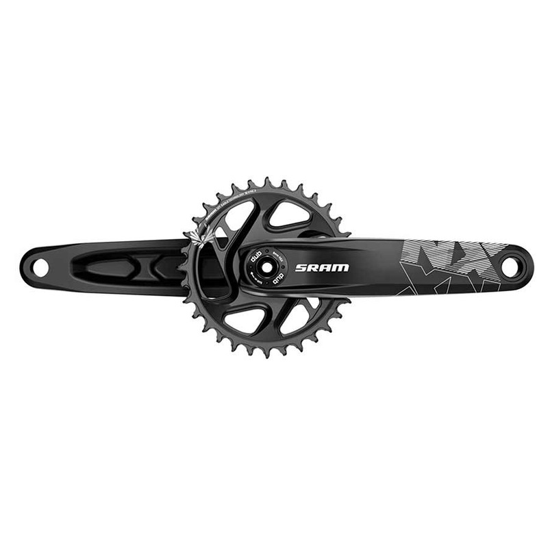 SRAM NX Eagle Boost Crankset – 175mm 12-Speed 32t Direct Mount DUB Spindle Interface BLK