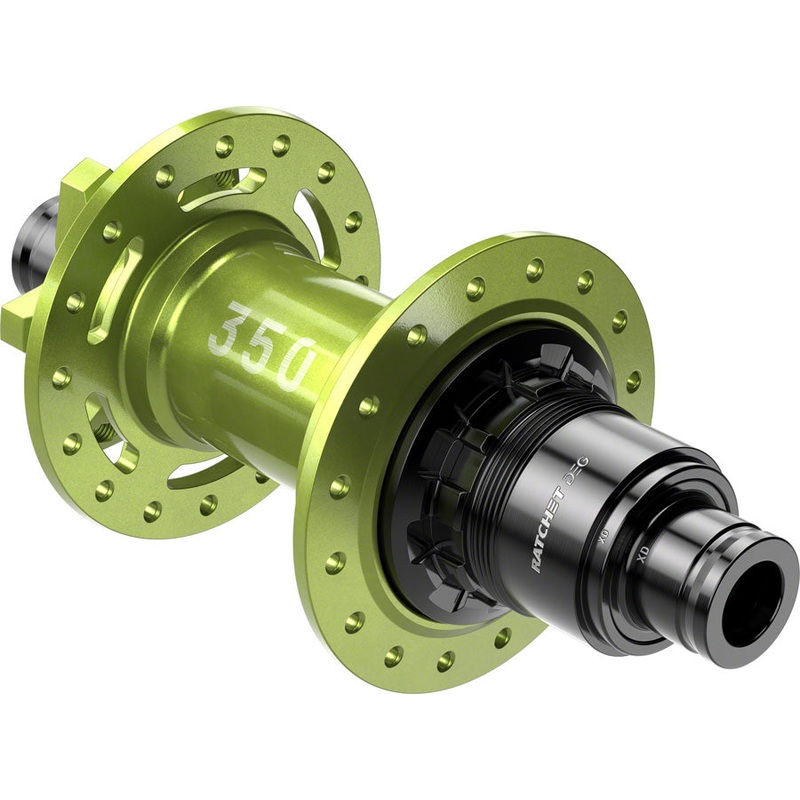 DT Swiss 350 DEG Rear Hub – 12 x 148mm 6-Bolt XD Limited Edition Green 32H 72pt