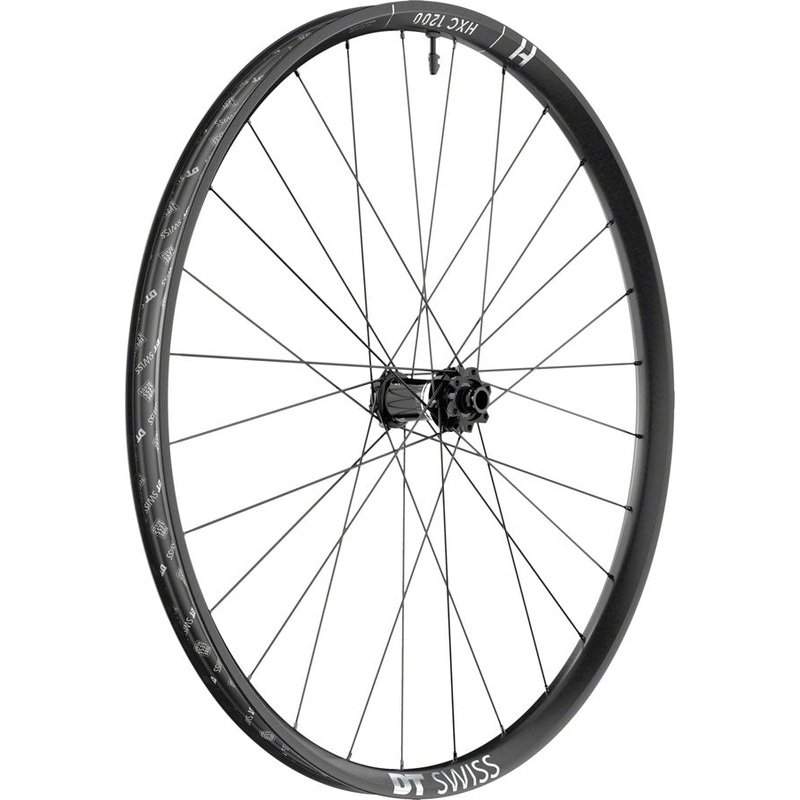 DT Swiss HXC 1200 Spline Front Wheel – 29 15 x 110mm 6-Bolt Black