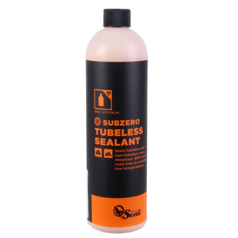 Orange Seal Subzero Tubeless Tire Sealant Refill – 16oz