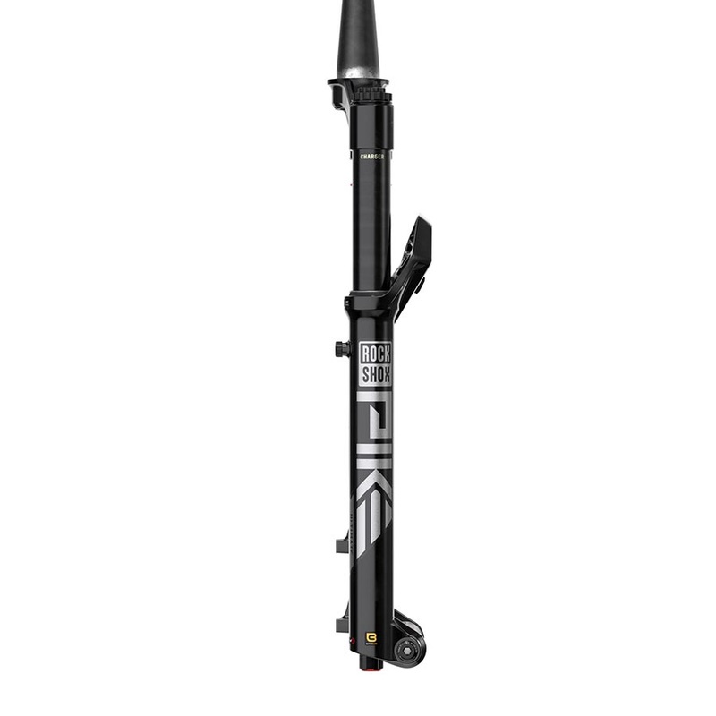 RockShox Pike Ultimate C2 Suspension Fork 27.5” DebonAir+ W/ButterCups 120mm 1-1/8”-1.5” 15x110mm TA Rake: 37mm Black