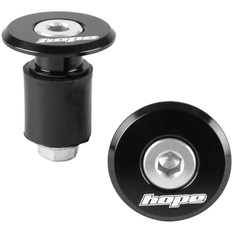 Hope Grip Doctor Bar End Plugs Black