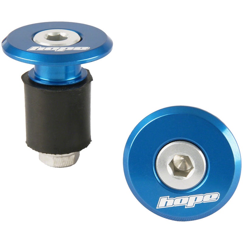 Hope Grip Doctor Bar End Plugs Blue