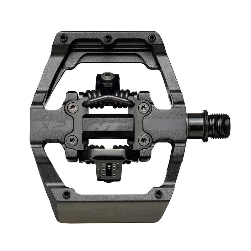HT Pedals X2-SX Clipless Platform Pedals CrMo – Stealth Black