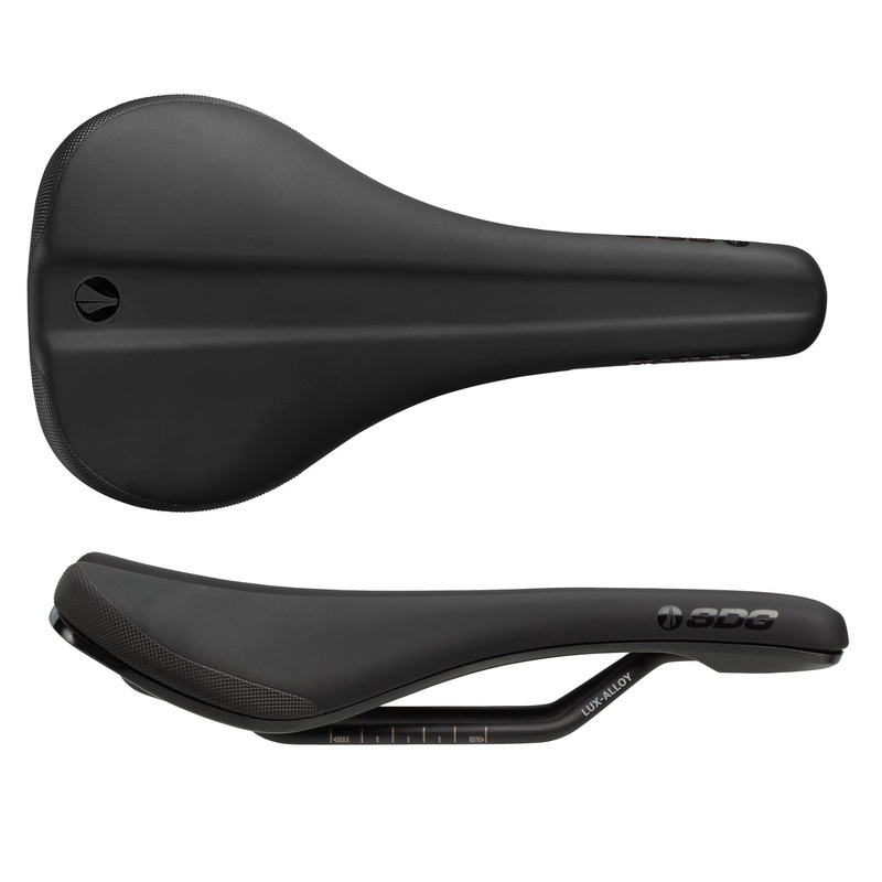 SDG Bel-Air V3 Saddle Lux-Alloy Rails Black