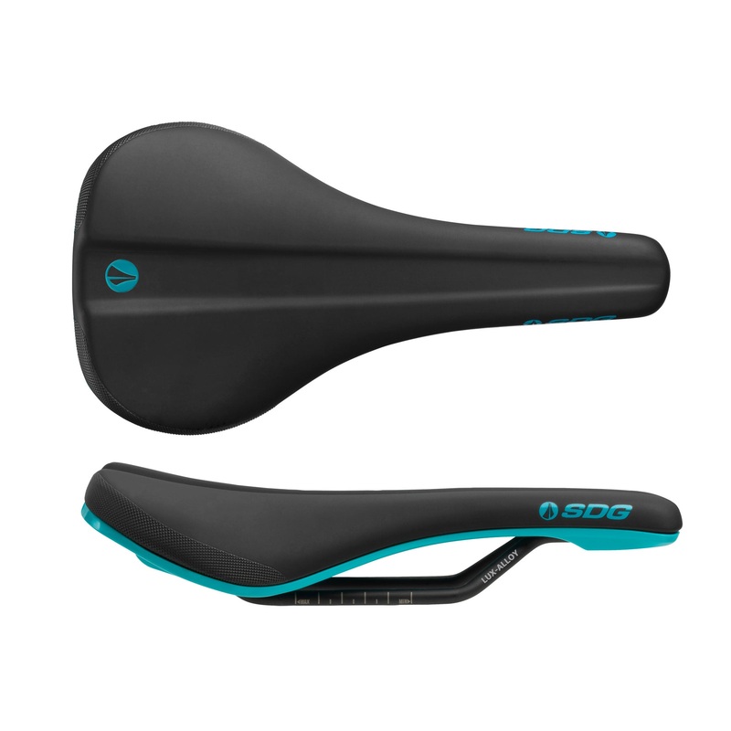 SDG Bel-Air V3 Saddle Lux-Alloy Rails Turquoise