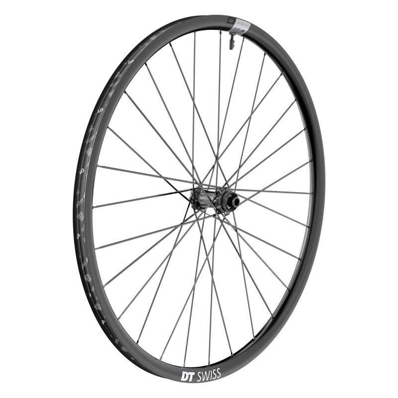 DT Swiss HG 1800 Spline Front Wheel – 700 12 x 110mm Center-Lock Black