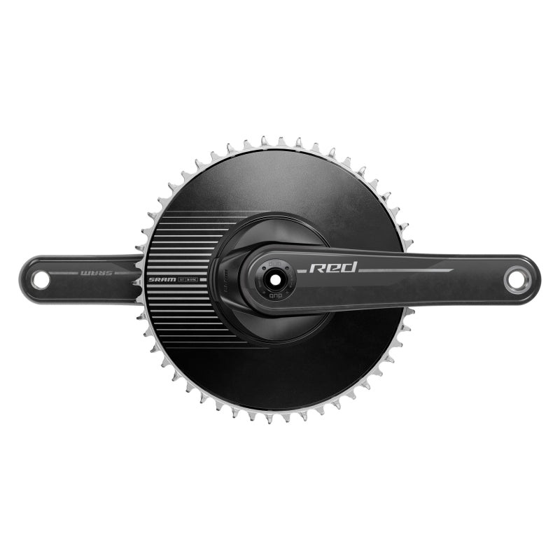 SRAM RED 1 Crankset – 165mm 12-Speed 50t Aero Chainring 8-Bolt Direct Mount DUB Spindle Interface Natural Carbon E1