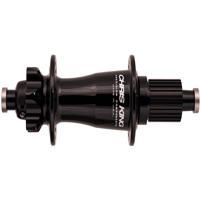 Chris King Boost Rear Hub – 12 x 148mm 6-Bolt MicroSpline Black 32H