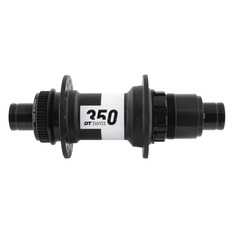 DT Swiss 350 Rear Hub – 12 x 142mm Center-Lock XDR Black 24H 36pt