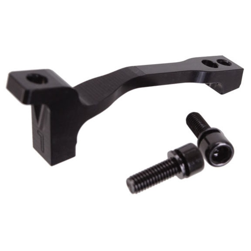 Hope Mount L-Post Disc Brake Adapter – Post 160 to Post 180 Black