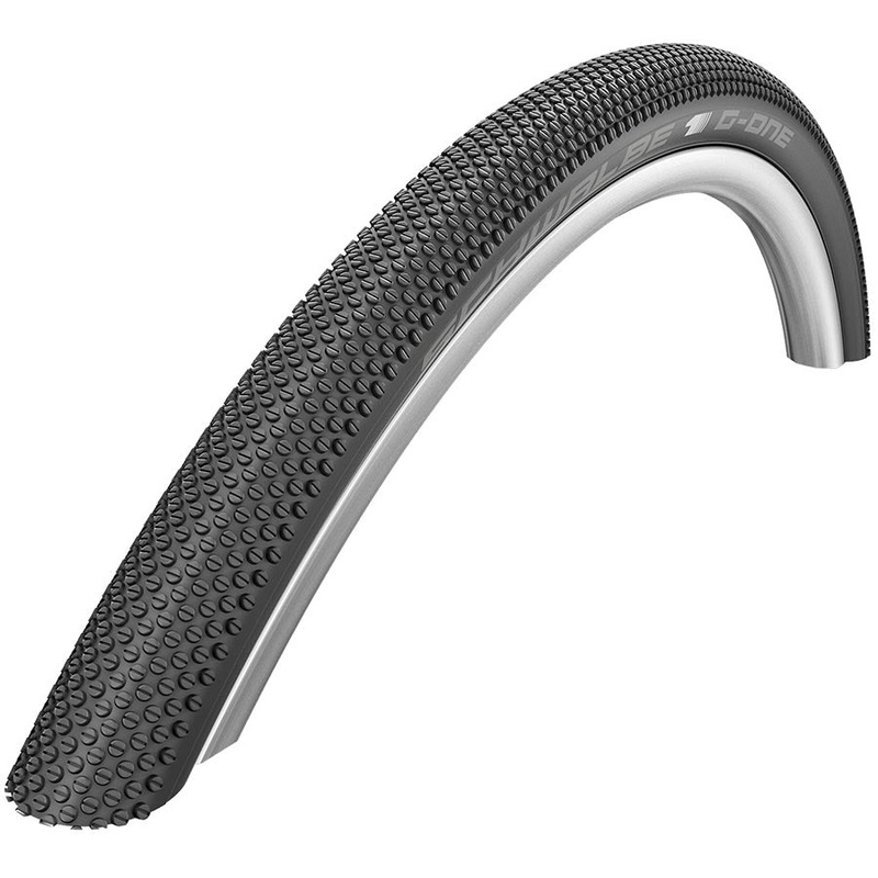 Schwalbe G-One Allround Tire 700x40C Folding Tubeless Ready Addix Speedgrip Super Ground TL Easy 127TPI Black