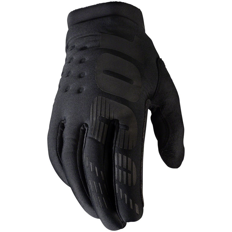 100% Brisker Women Small Black Glove