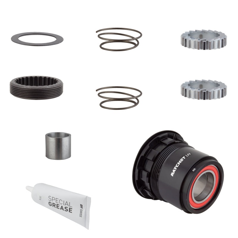 DT Swiss Ratchet LN Freehub Body Upgrade Kit – SRAM XD Standard Aluminum Sealed Bearing 36T