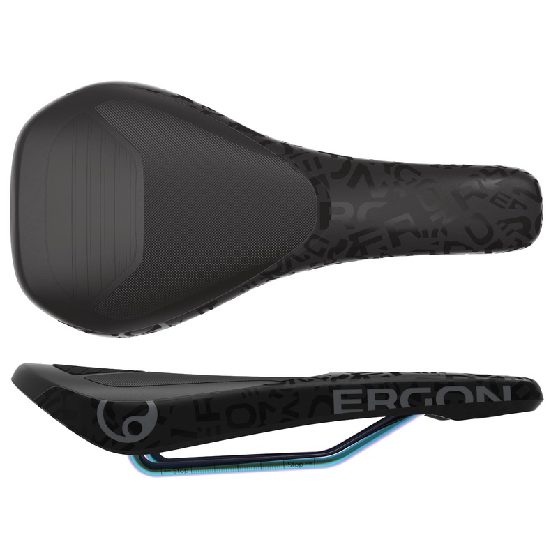 Ergon SM Downhill Comp Saddle – Team/Oilslick