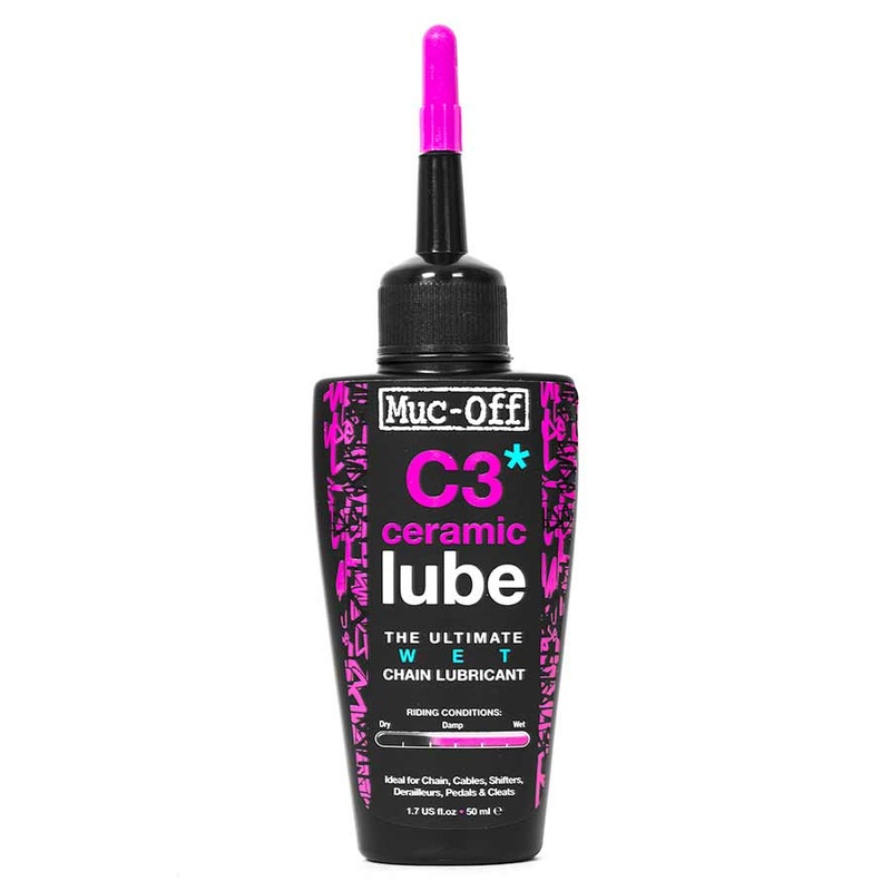 Muc-Off C3 Wet Ceramic Bike Chain Lube – 50ml Drip