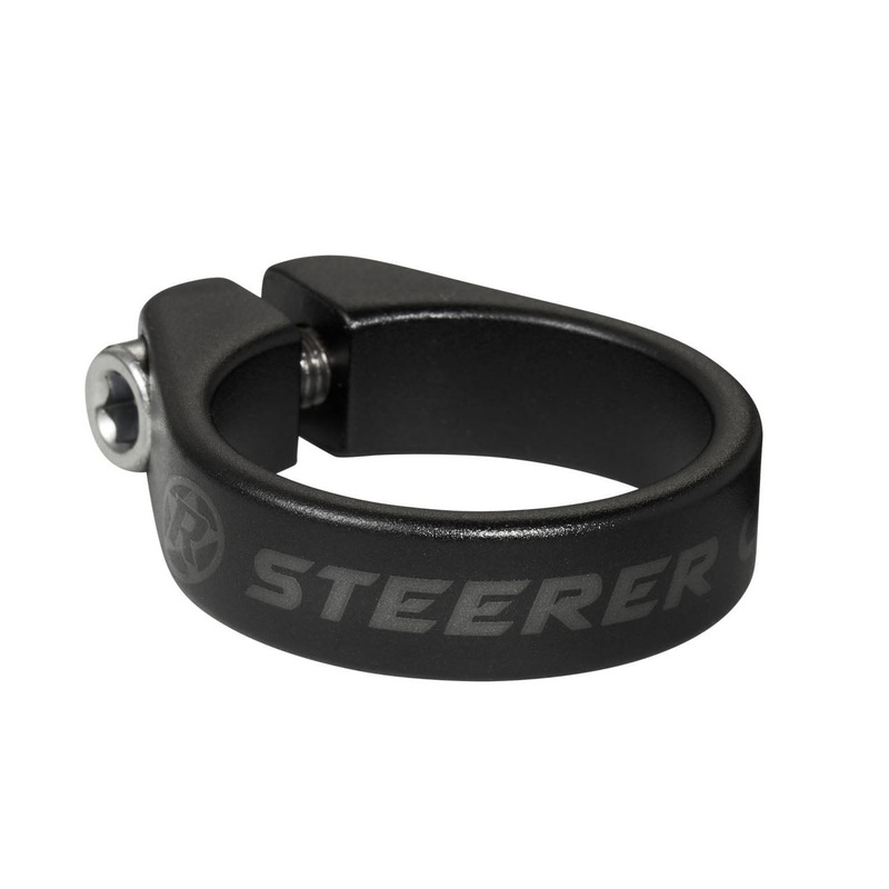 Reverse Steerer Clamp 1-1/8 Black