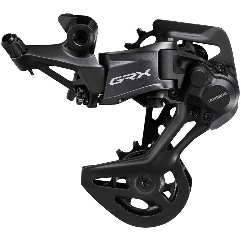 Shimano GRX RD-RX822-GS Rear Derailleur – 12-Speed Direct Mount Medium Cage Shadow Plus Design 45t Max Low