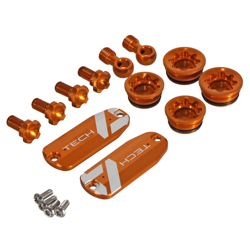 Hope Tech 4 V4 Custom Color Kit Orange