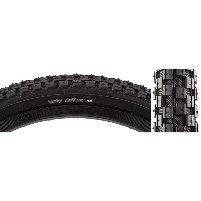 Maxxis Holy Roller Tire – 20 x 1.75 Clincher Wire Black Single