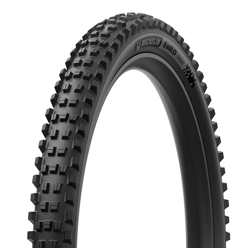Michelin E-WILD RACING LINE Front Mountain Tire 29×2.40 Folding Tubeless Ready MAGI-X 4×55 Black