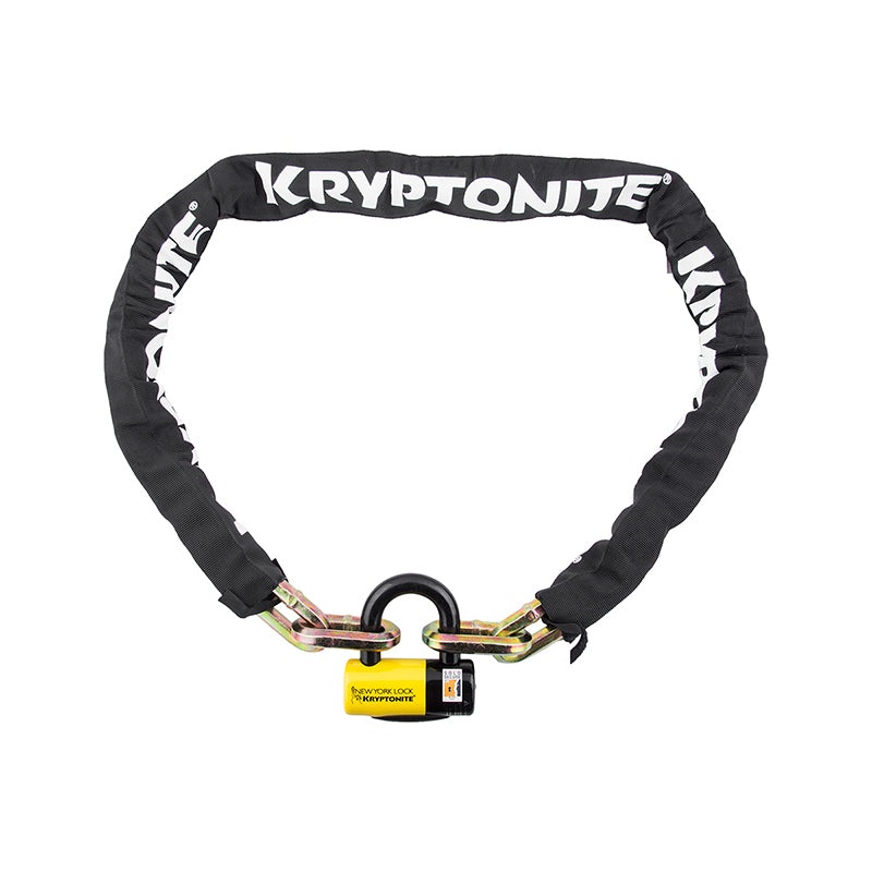 Kryptonite New York Fahgettaboudit Chain 1415 and Disc Lock: 5′ (150cm)