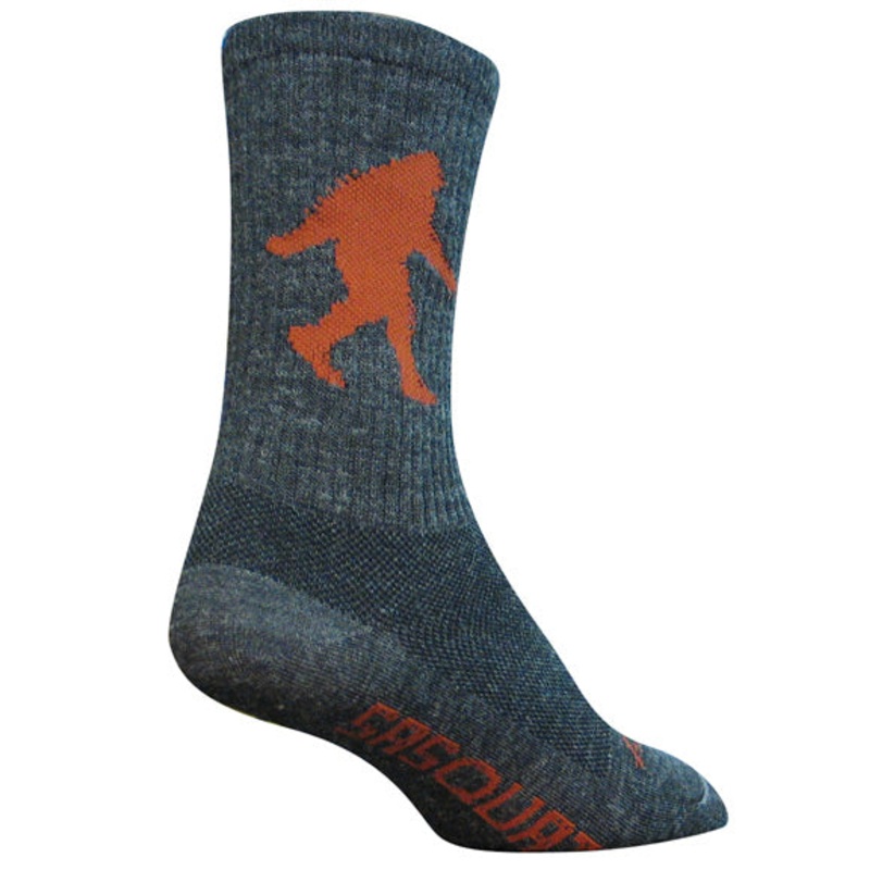 SockGuy Wool Sasquatch Socks – 6 Gray Large/X-Large