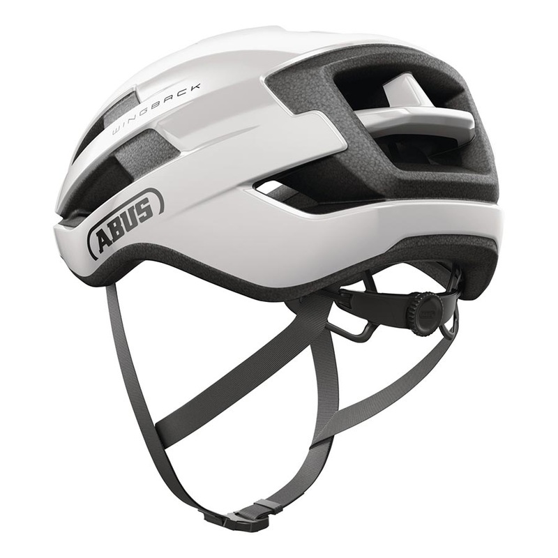 Abus Wingback Helmet – Shiny White Large