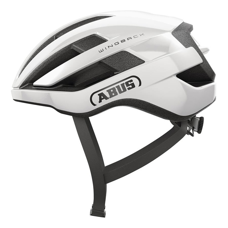 Abus Wingback Helmet – Shiny White Medium