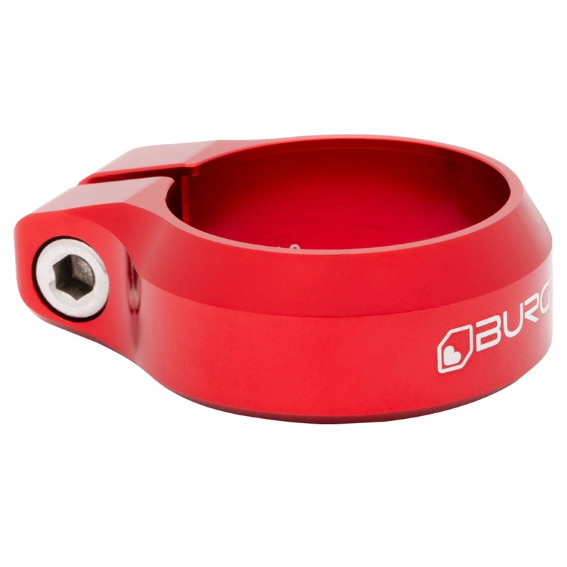 Burgtec Seat Clamp 34.9mm Race Red