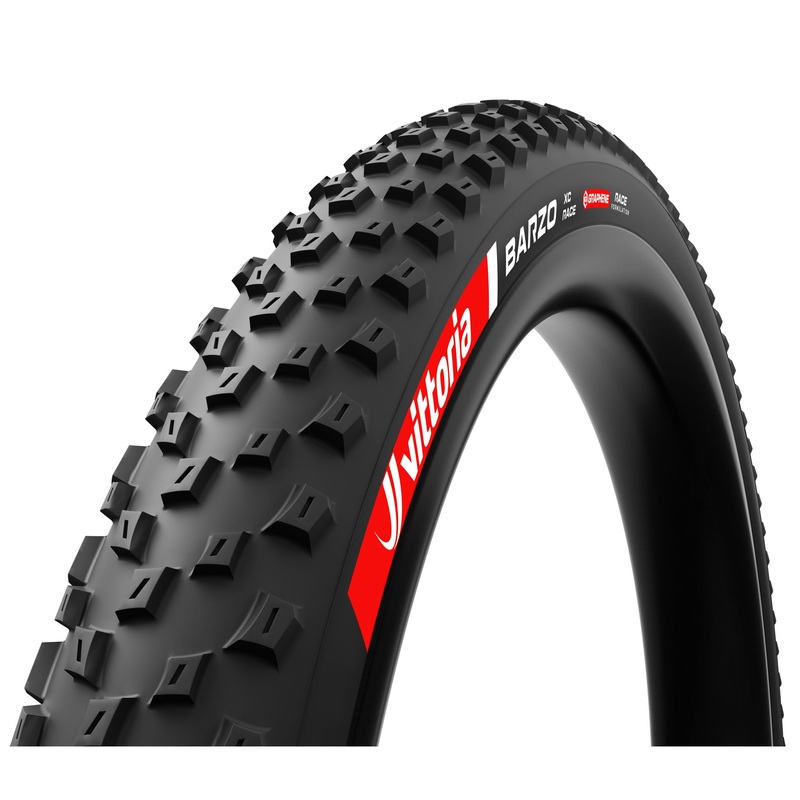Vittoria Barzo XC Race Tire – 29 x 2.40 Tubeless Folding BLK Race Graphene + Silica