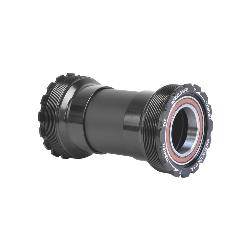Wheels Manufacturing T47 Inboard Bottom Bracket Angular Contact Bearings 24mm Shimano Spindles