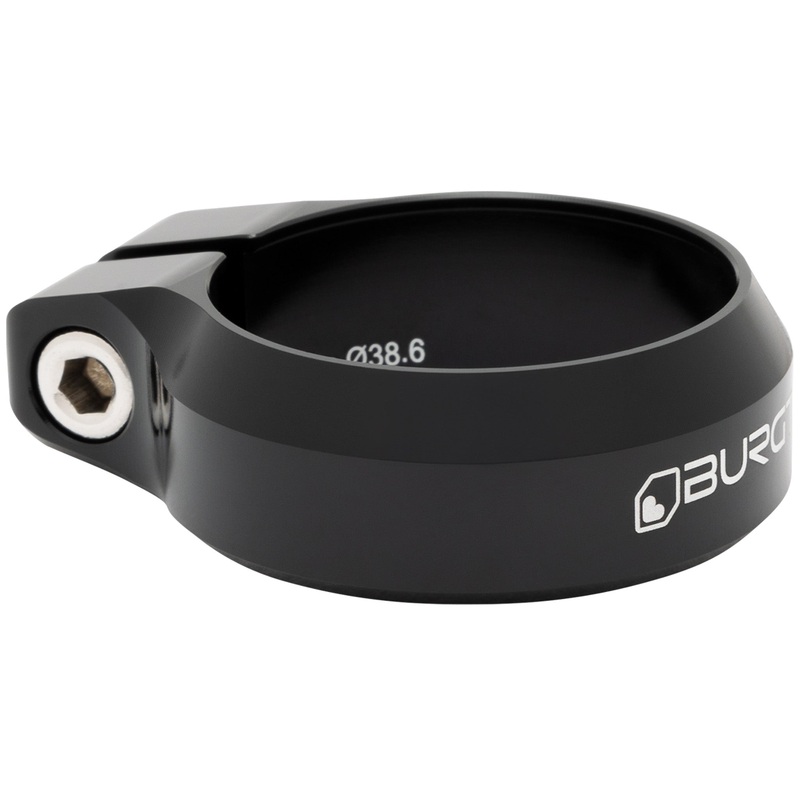 Burgtec Seat Clamp 38.6mm Burgtec Black