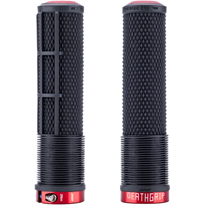 DMR DeathGrip 2 Race Edition Grips – Thin Lock-On Black Flangeless
