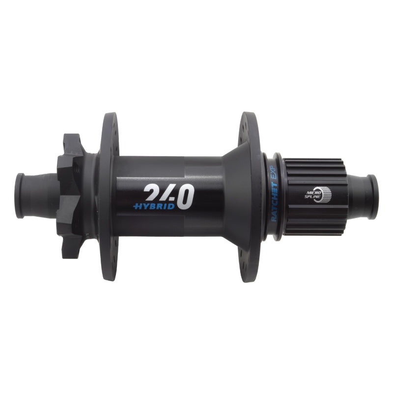 DT Swiss 240 Hybrid Rear Hub – 12 x 148mm 6-Bolt Micro Spline Black 36H 30pt