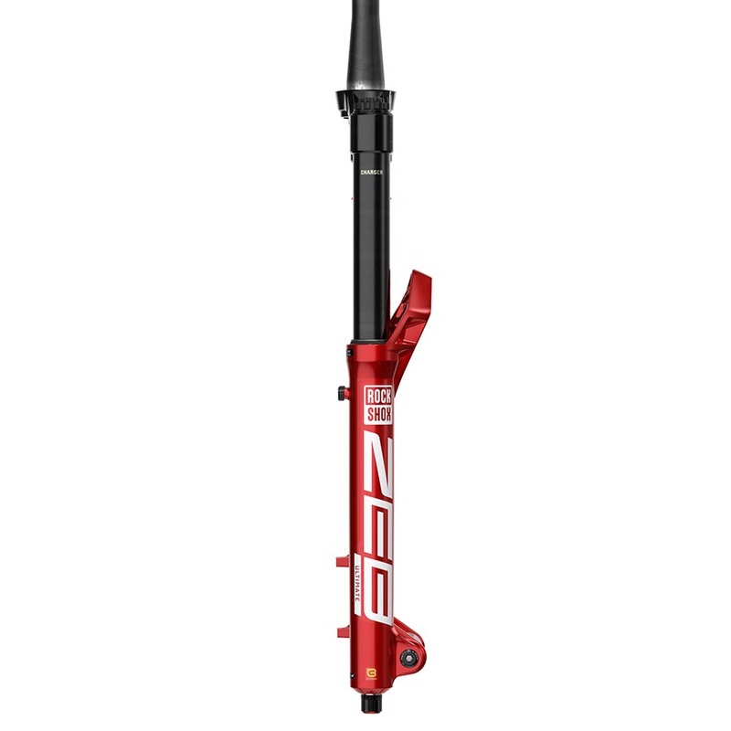 RockShox ZEB Ultimate A3 Suspension Fork 27.5” DebonAir+ W/ButterCups 190mm 1-1/8”-1.5” 15x110mm TA Rake: 44mm Red