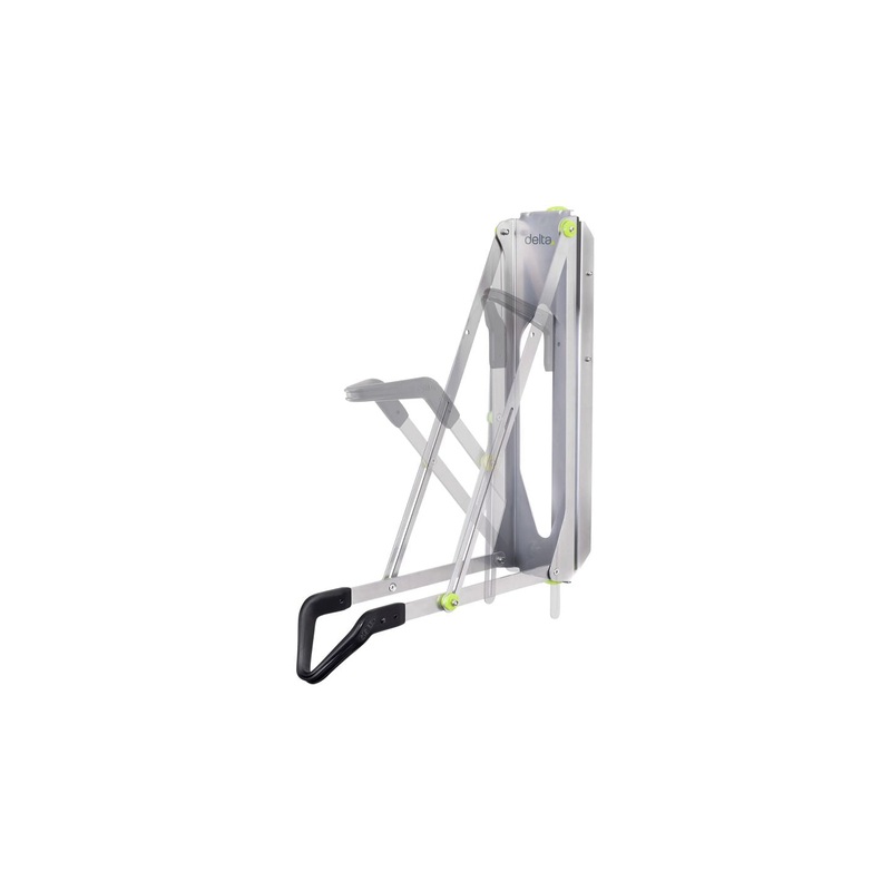 Delta Pivot Wall Mounted Bike Storage Rack – 1-Bike Gray